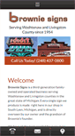 Mobile Screenshot of browniesigns.net